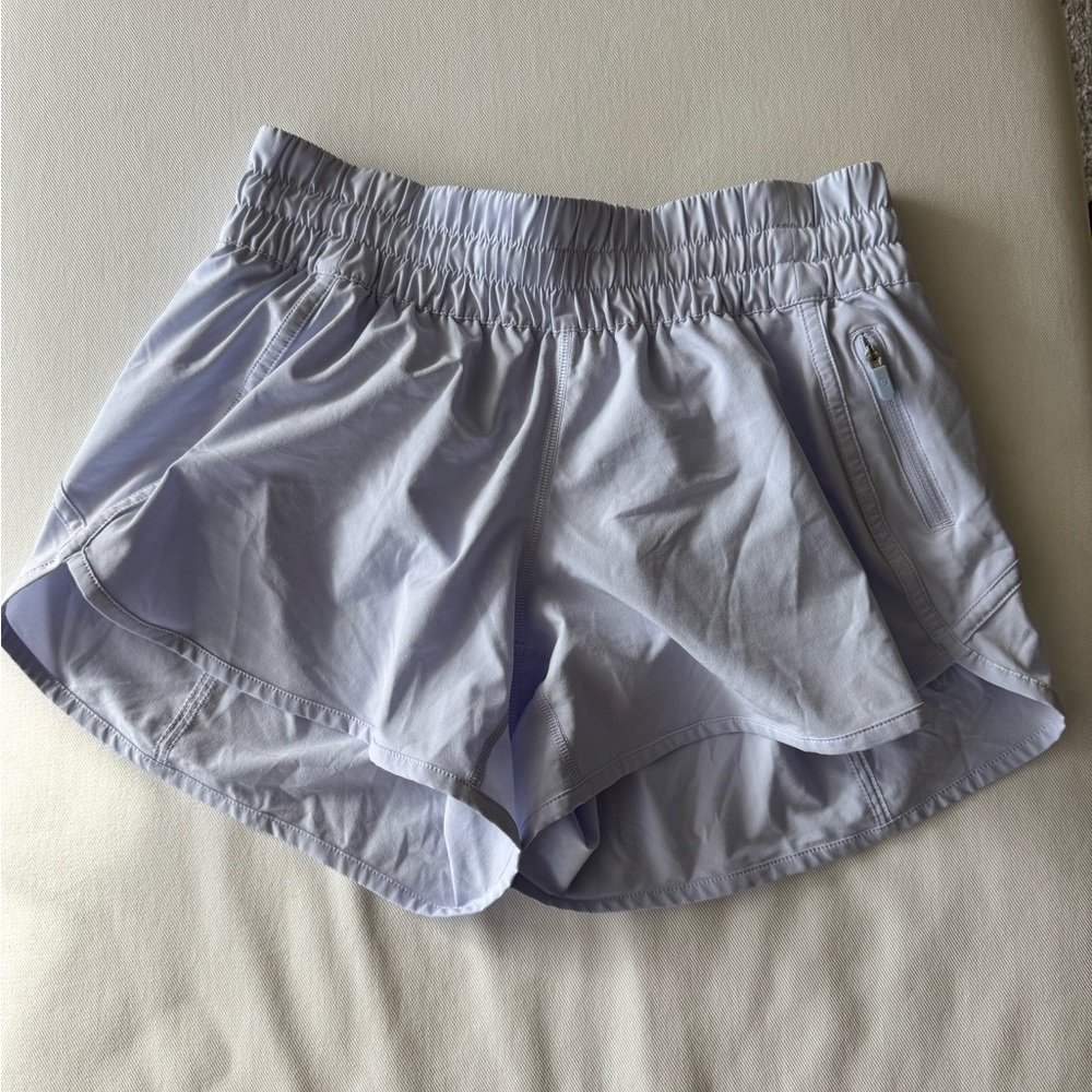 lululemon athletica Women's Light Purple Athletic Shorts